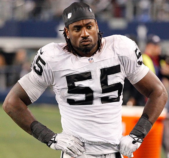 Raiders' LB Sio Moore giving away autographed jerseys