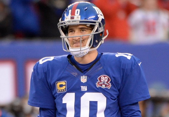 Giants bench Eli Manning in favour of Geno Smith