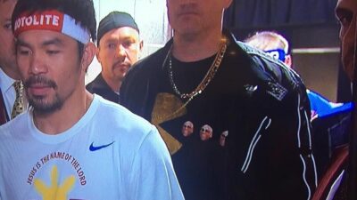 Jimmy Kimmel Manny Pacquiao T-shirt