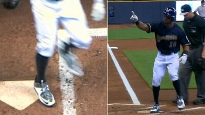 Khris Davis home run