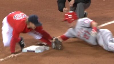 Mike Trout slide