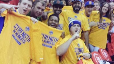 Warriors strength in numbers