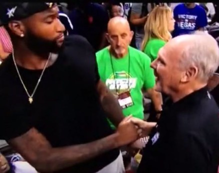 Report: DeMarcus Cousins Cursed Out George Karl After Loss, Coach's Job ...