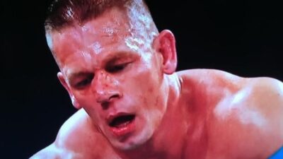 John Cena broken nose