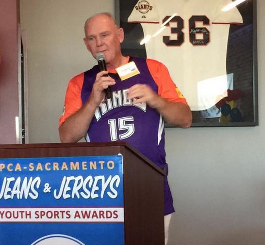 George Karl wears DeMarcus Cousins jersey to coaches panel