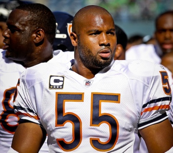Lance Briggs jokes about Bears quarterbacks he wanted to punch (Video)
