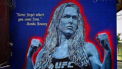 Ronda Rousey Venice mural