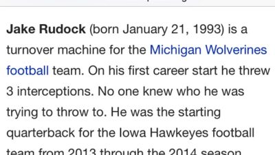 Jake Rudock Wikipedia