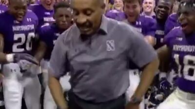 Northwestern Jerry Brown dance