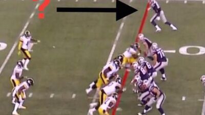 Steelers guard Rob Gronkowski