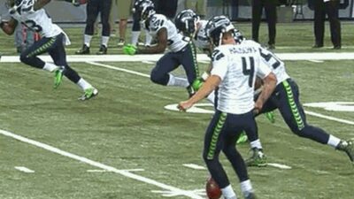 Steven Hauschka onside kick