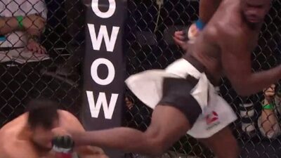 Uriah Hall knockout