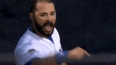 Andre Ethier angry
