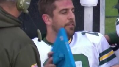 Aaron Rodgers tablet