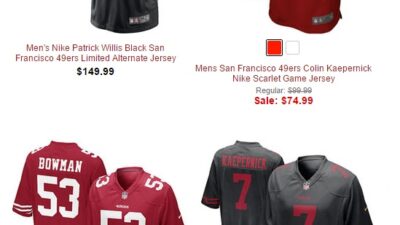 Colin Kaepernick sale