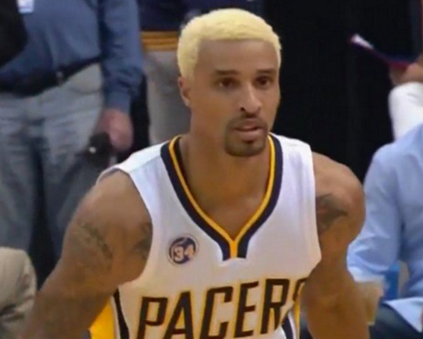 George Hill Goes Bold With Blond Hair Gets Memed Up Larry Brown