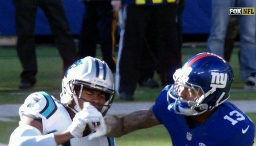 Josh Norman, Odell Beckham get heated Sunday