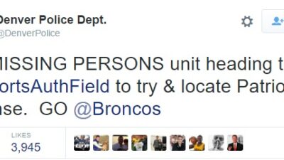 Denver PD tweet