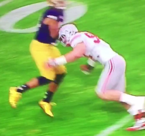Joey Bosa's college career ends with targeting penalty, ejection