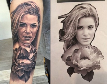 Manny Machado got his wife's face tattooed on his arm