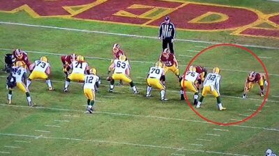 Packers illegal shift
