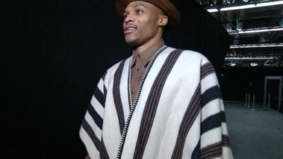 Russell Westbrook poncho