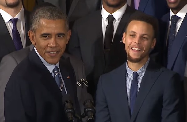 Barack Obama says he's enjoyed watching Steph Curry more than anyone since  MJ