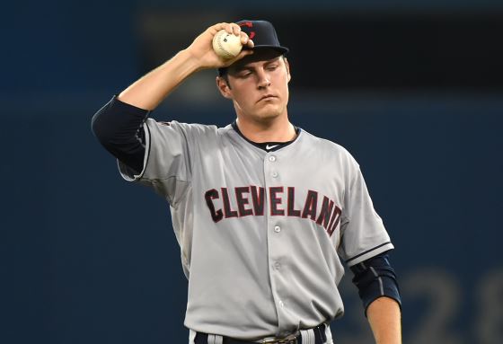 Indians pitcher Trevor Bauer cuts finger, won't start Game 2