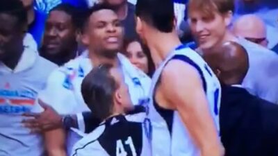 Russell Westbrook Salah Mejri