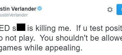 Justin Verlander tweet