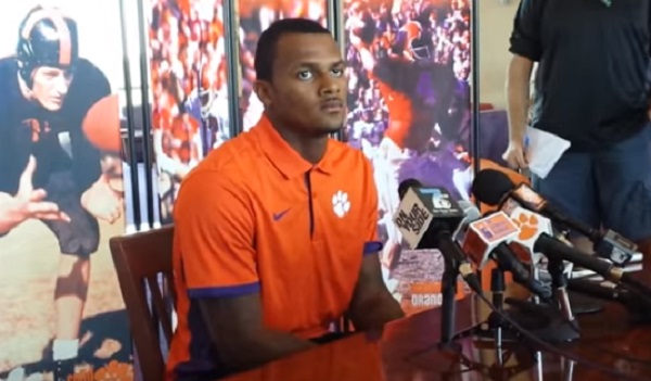 Deshaun Watson warns teams they'll 'live with the consequences' if they  draft Mitchell Trubisky over him 