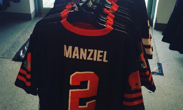 johnny manziel browns jersey for sale