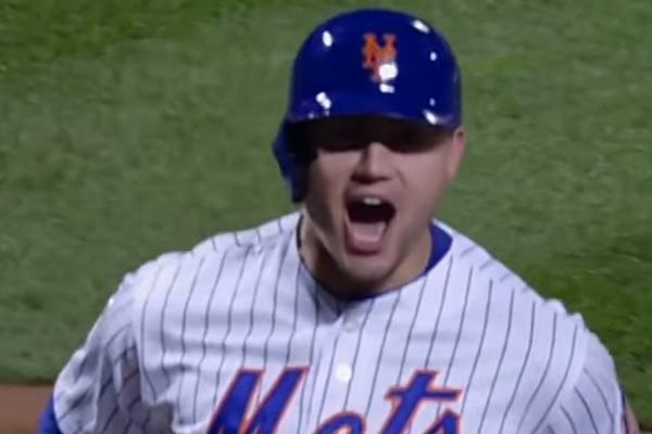 For opening day, I decided to wear my Conforto jersey for the first time. I  got it as a present and I am very excited to watch the Mets play the  Nationals