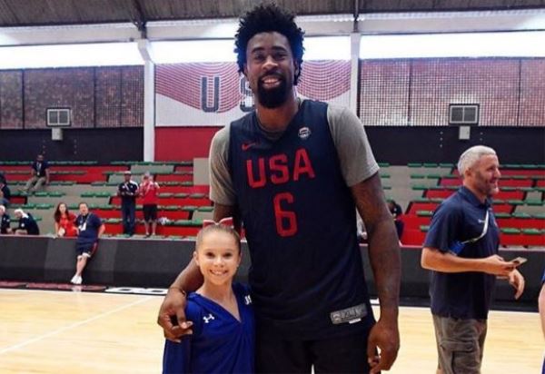 DeAndre Jordan was entertainment gold for Team USA