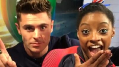 Simone Biles Zac Efron