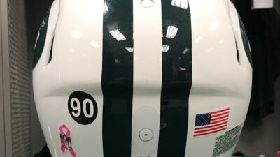 Dennis Byrd helmet sticker