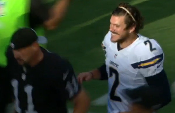 Chargers kicker Josh Lambo apologetic for being seen laughing after loss