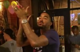 LeBron James, Cavs teammates celebrate Indians' World Series berth at bar