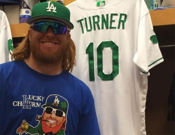 dodgers turner jersey