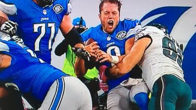 Matthew Stafford helmet