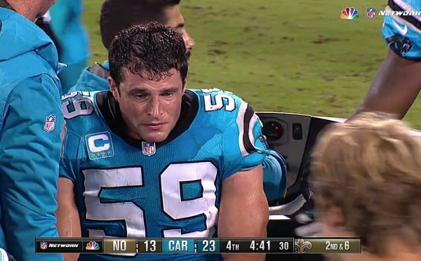 Source: Panthers LB Luke Kuechly out of concussion protocol