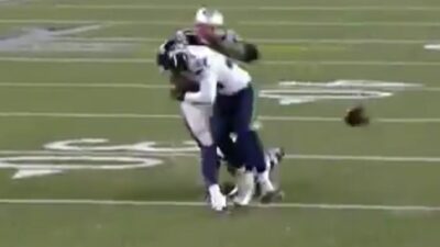Rob Gronkowski hit