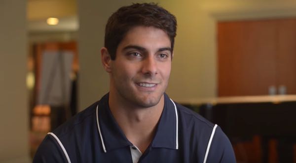 Jimmy Garoppolo says he thought he was better than Tom Brady