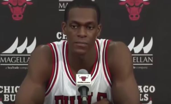 rondo in bulls jersey