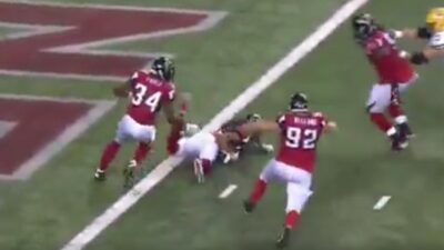 Jalen Collins fumble recovery