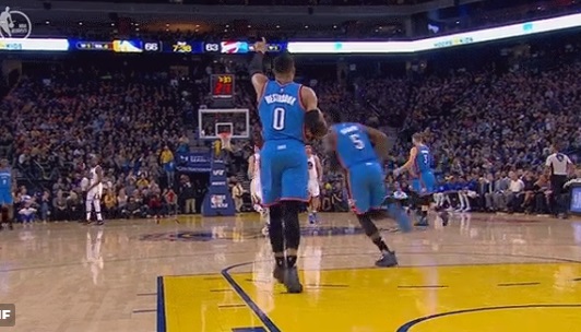 Russell Westbrook travel