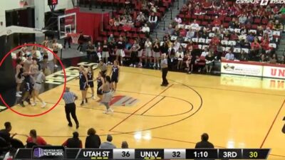 UNLV Utah State fight