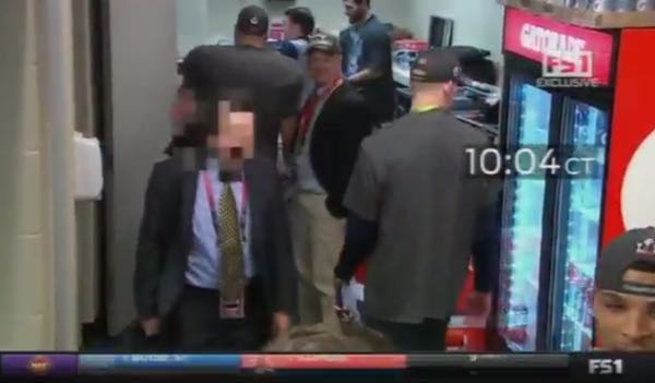 Video shows alleged Tom Brady jersey thief walk into locker room ...
