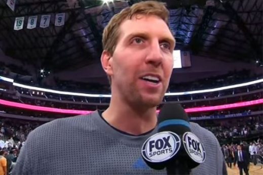 Dirk Nowitzki says his foot is 'not great'