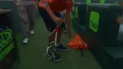 Dominic Thiem racquet